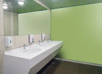 MV Parete | Rivestimento in pvc per pareti posato in bagno